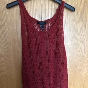 Crochet tank top